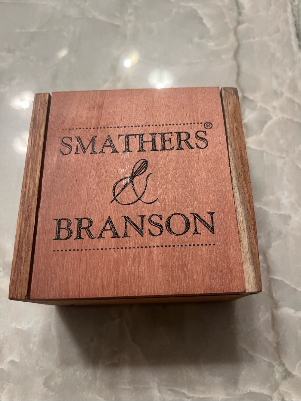 Smathers & Branson Men's Leather needlepoint Belt John Deere